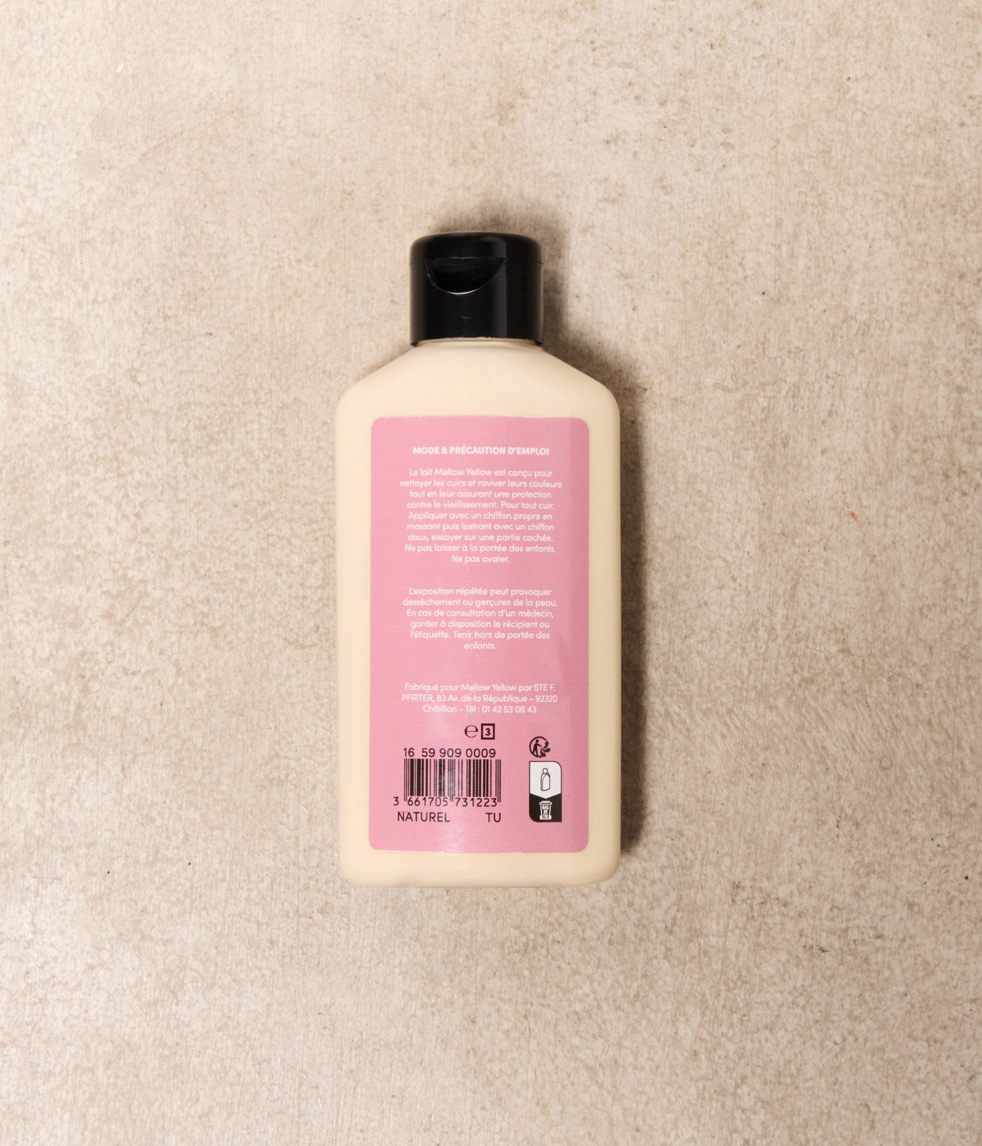 Lait nourissant cuir
