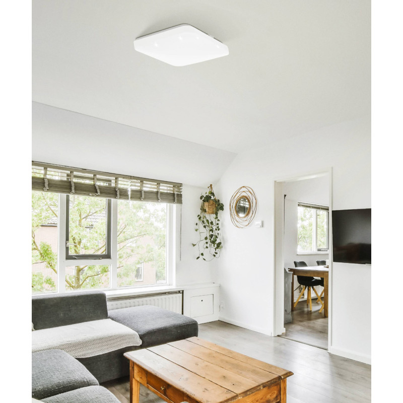 Plafonnier LED Frania blanc 6 x 5,5 W EGLO