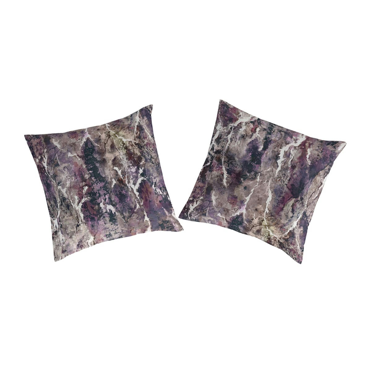 HAZAR TO - 2 taies d'oreiller en coton bicolore 65x65