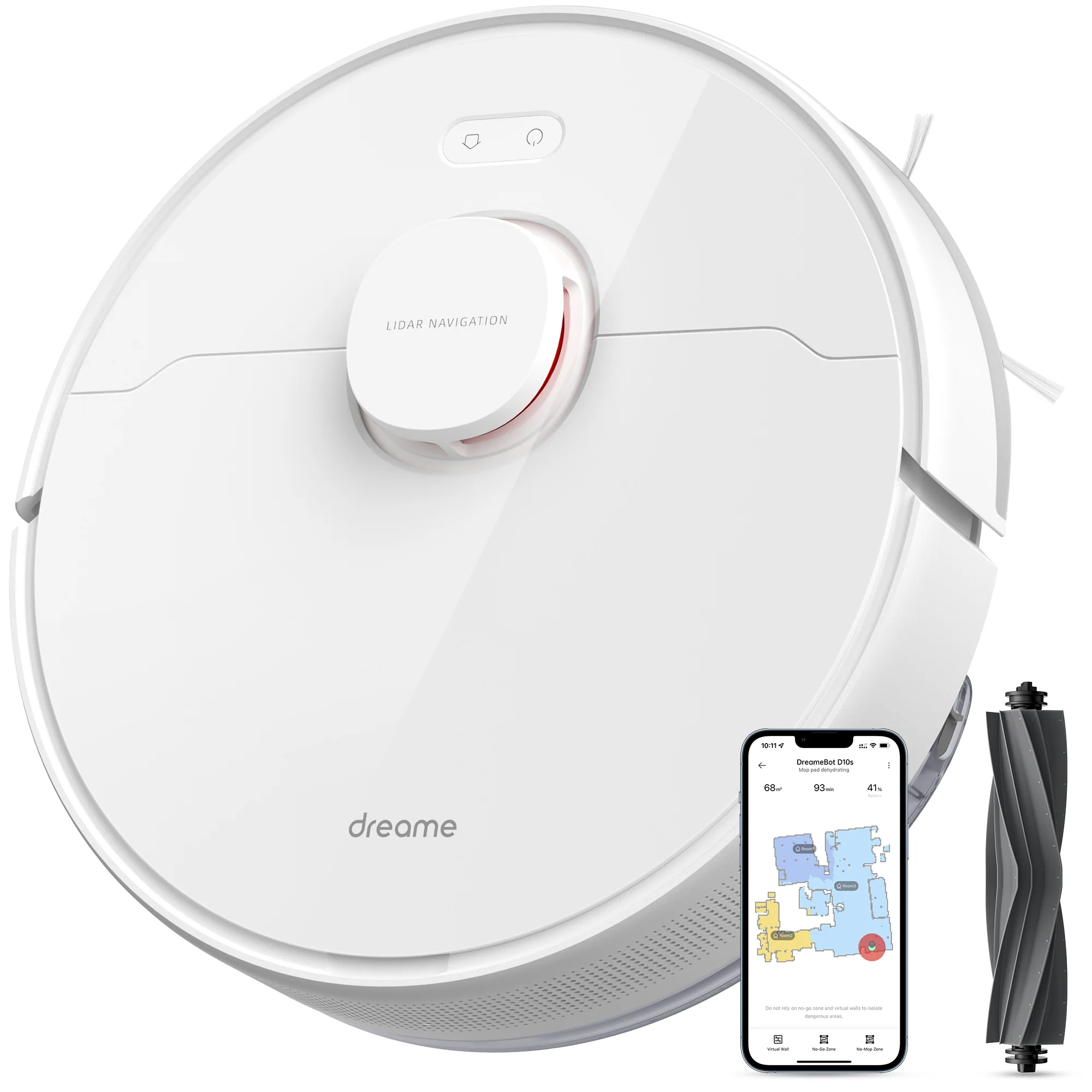 Dreame D10s robot aspirateur avec fonction d'essuyage