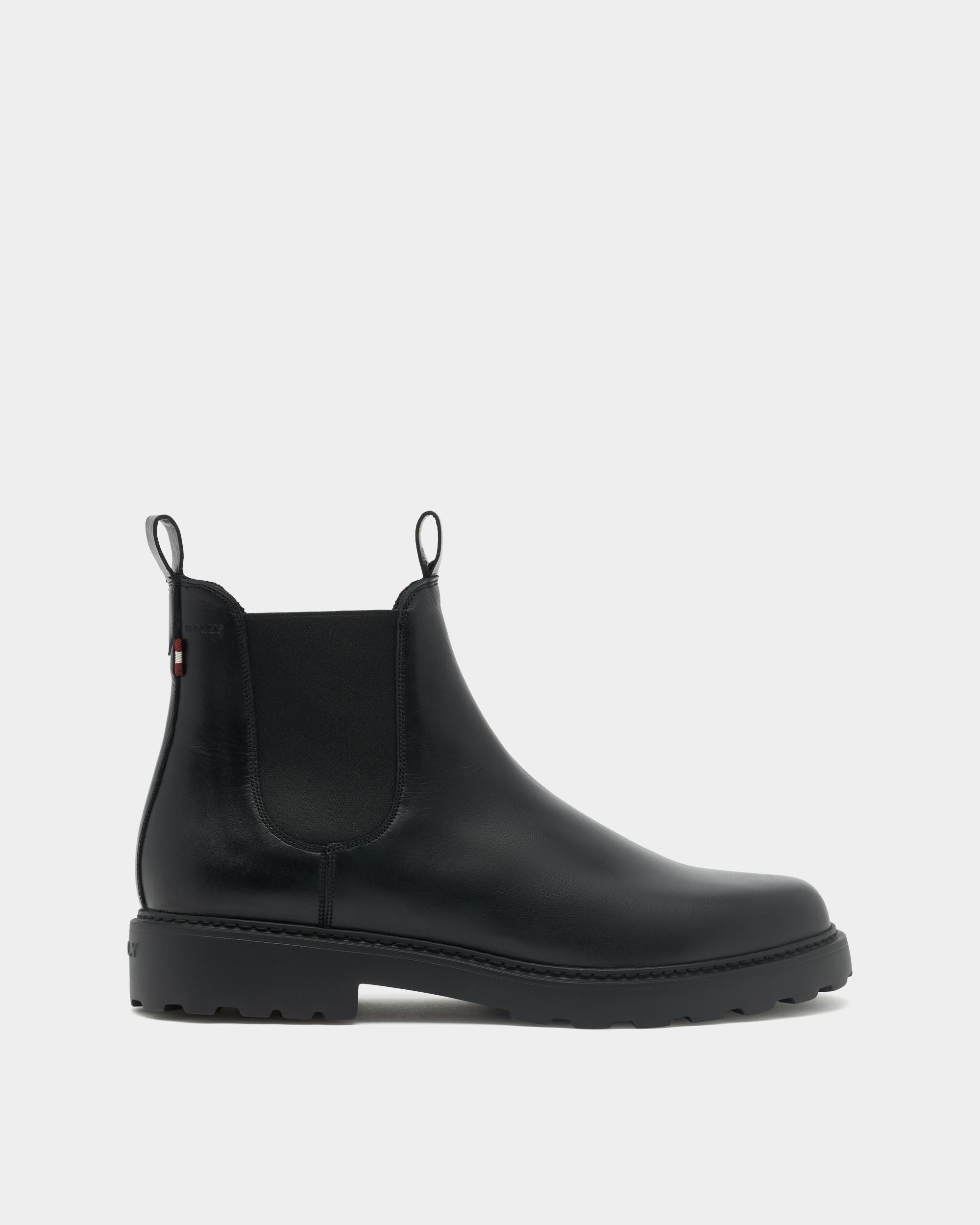 Gusto Stiefelette Aus Leder In Schwarz