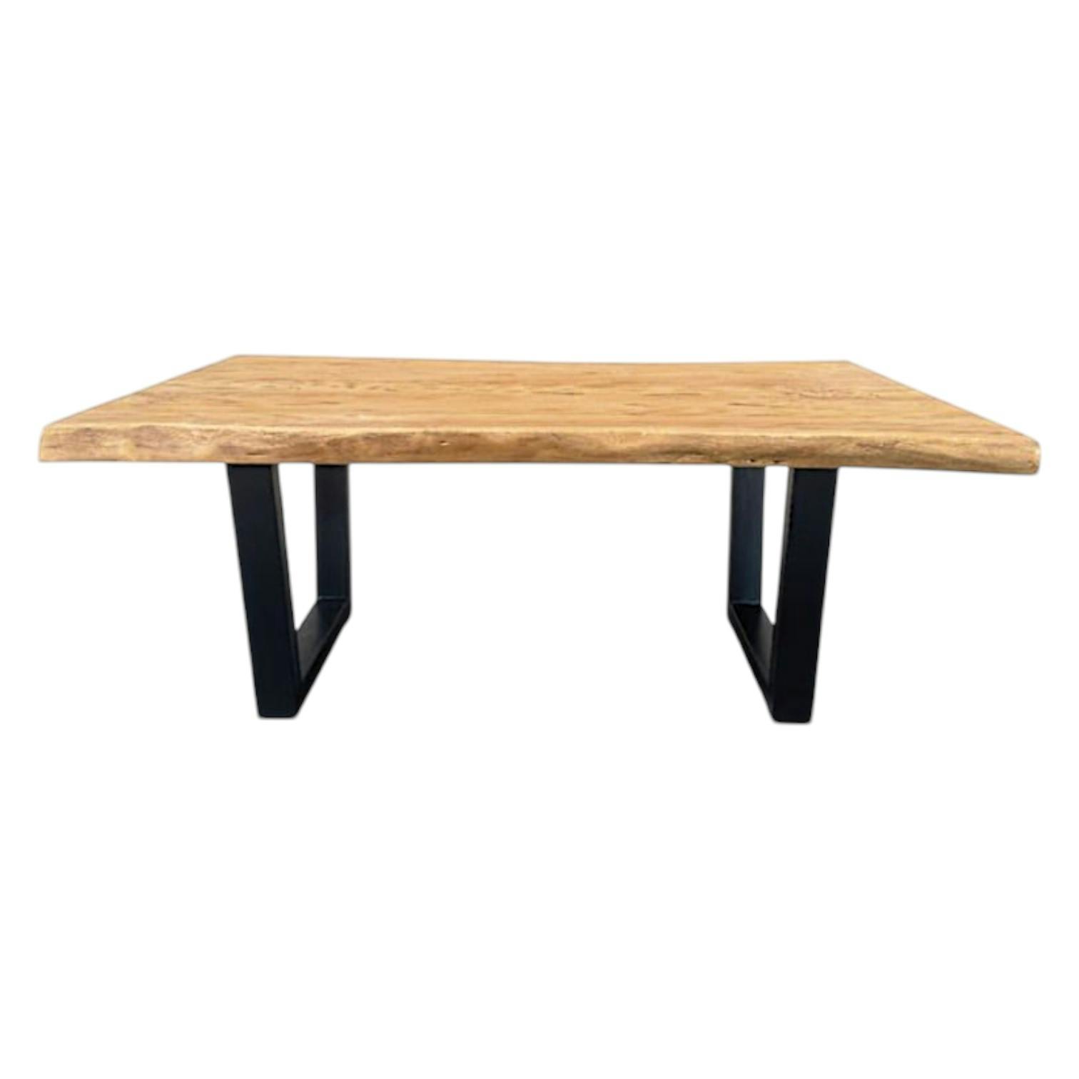 Table basse en bois de teck recyclé TIMOR