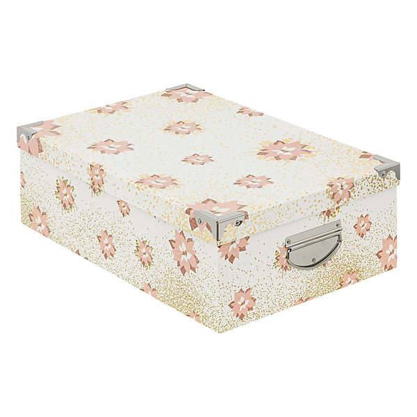 Boites rect x6 perle de rose - feeric lights &christmas