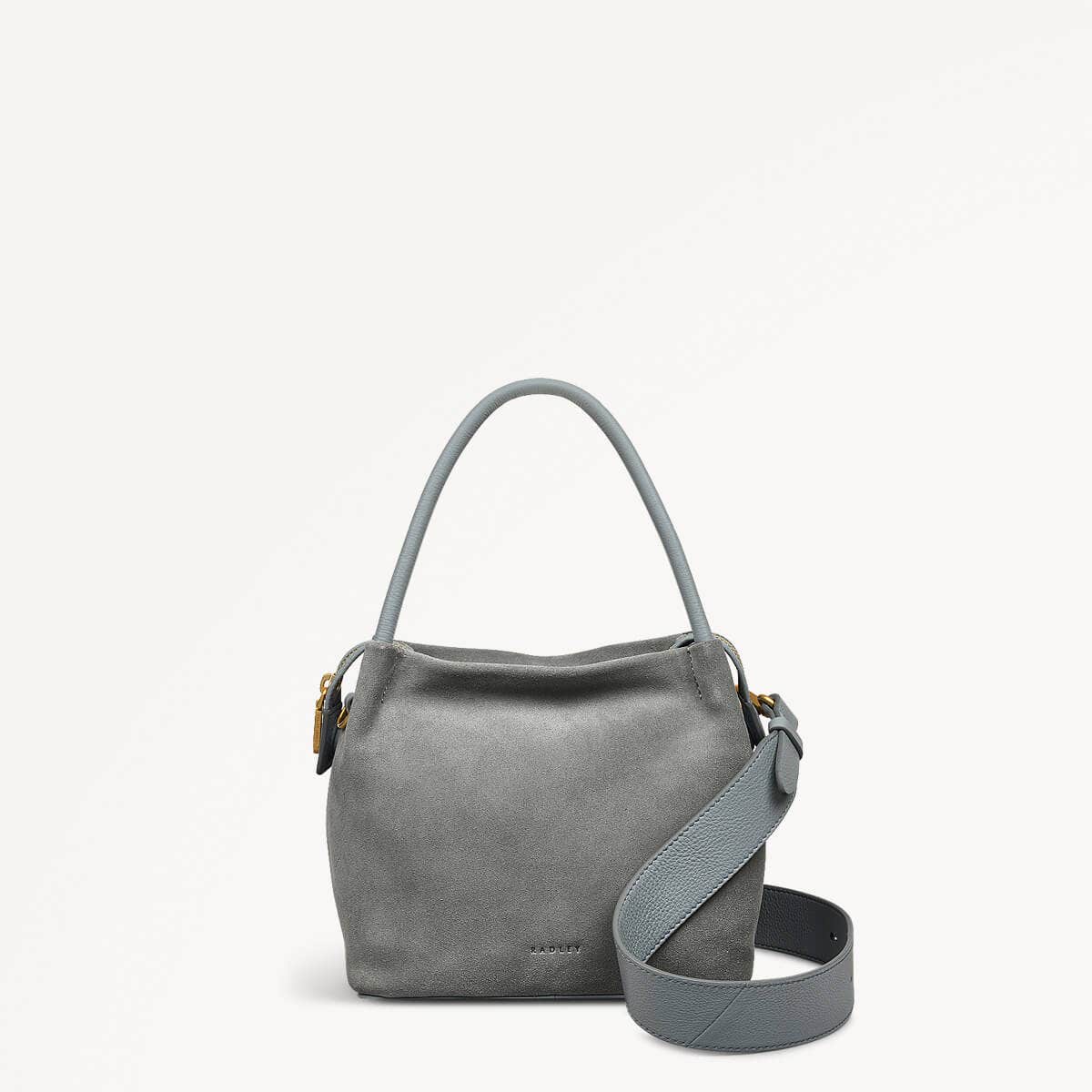 Ivydale Road - Suede Small Ziptop Cross Body Bag - RHD17902
