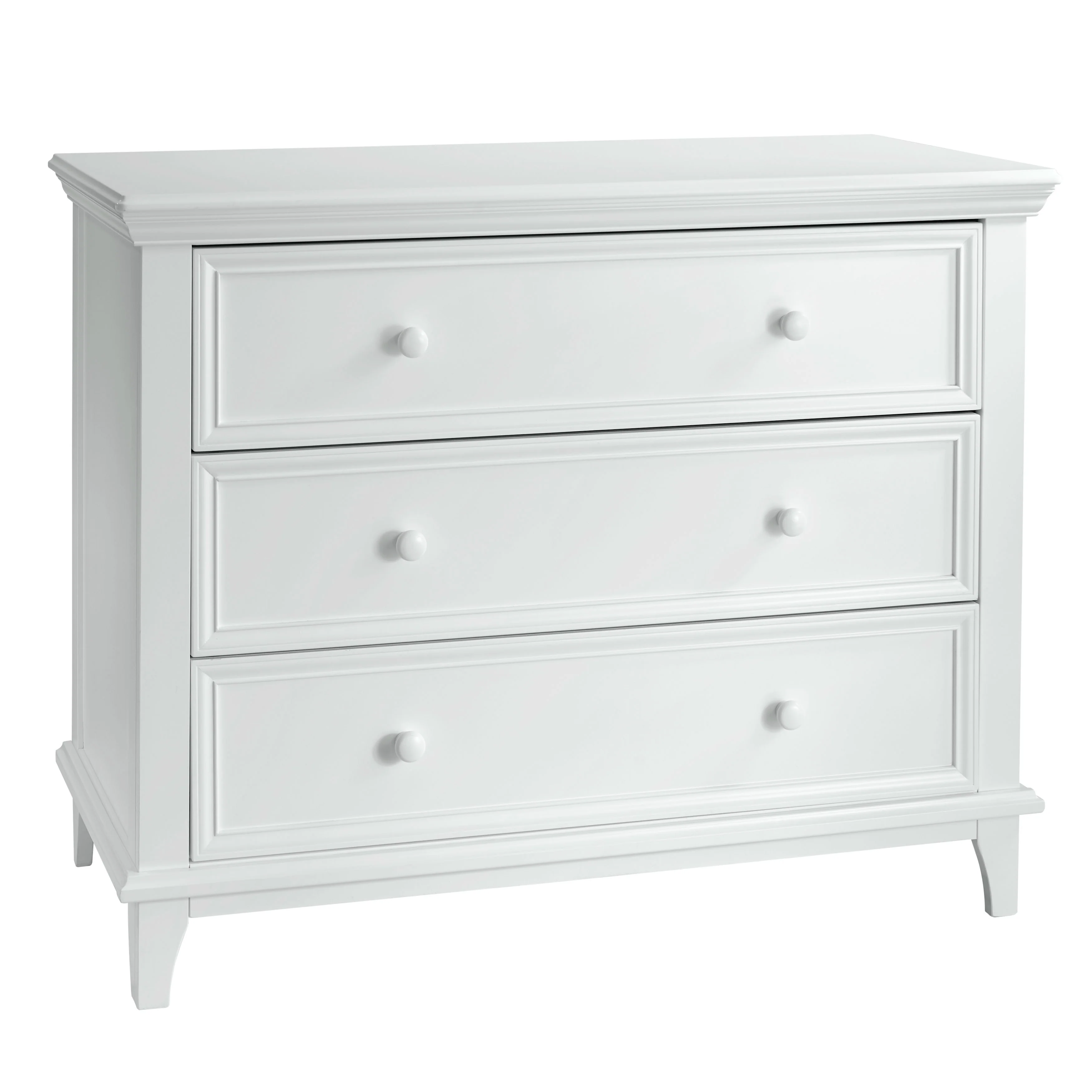 Contours 3-drawer Transitional Dresser