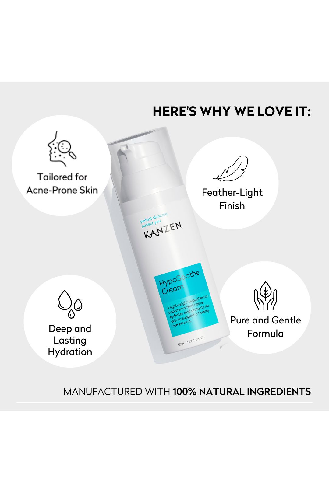 Kanzen HypoSoothe Cream 50ml