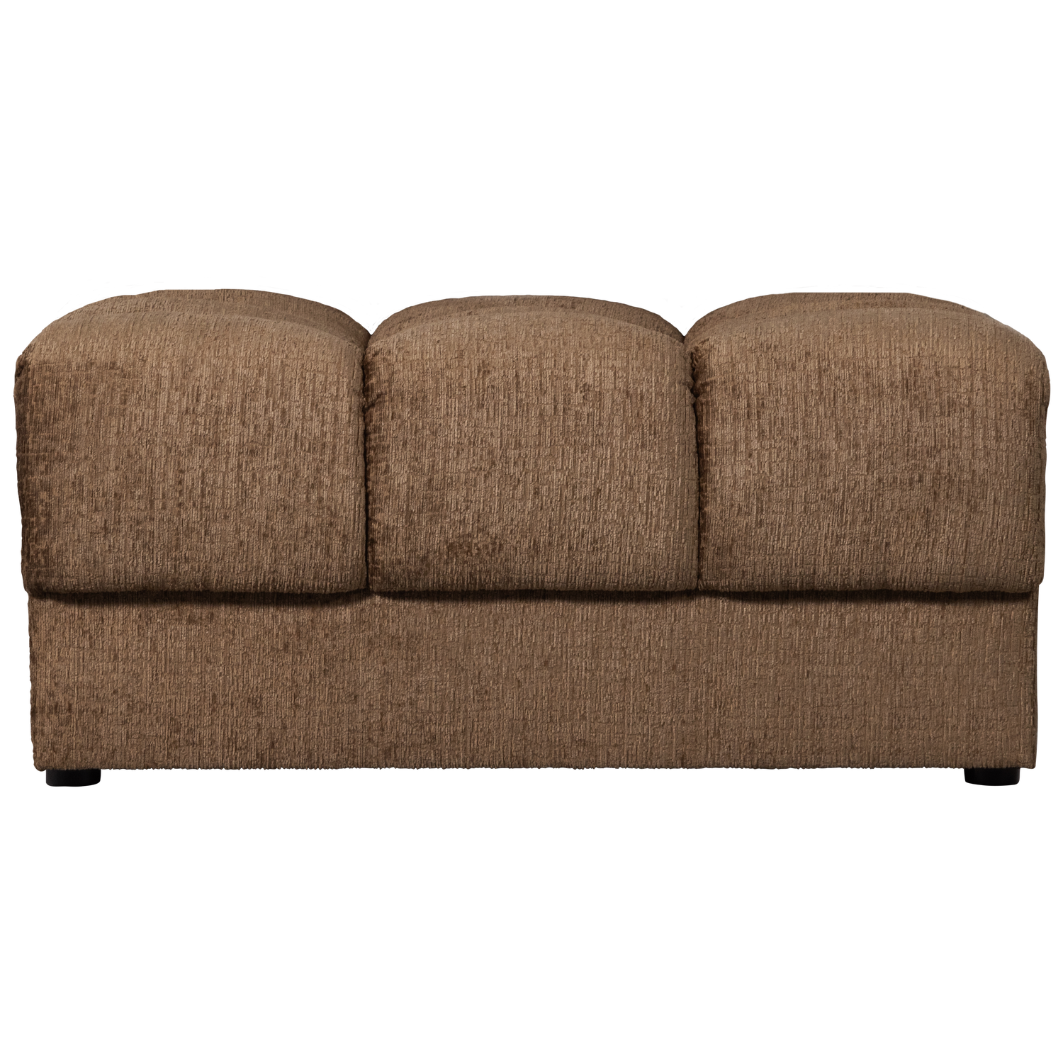 WOOOD hocker Second Date - Structure Velvet - Brass - 42x82x61
