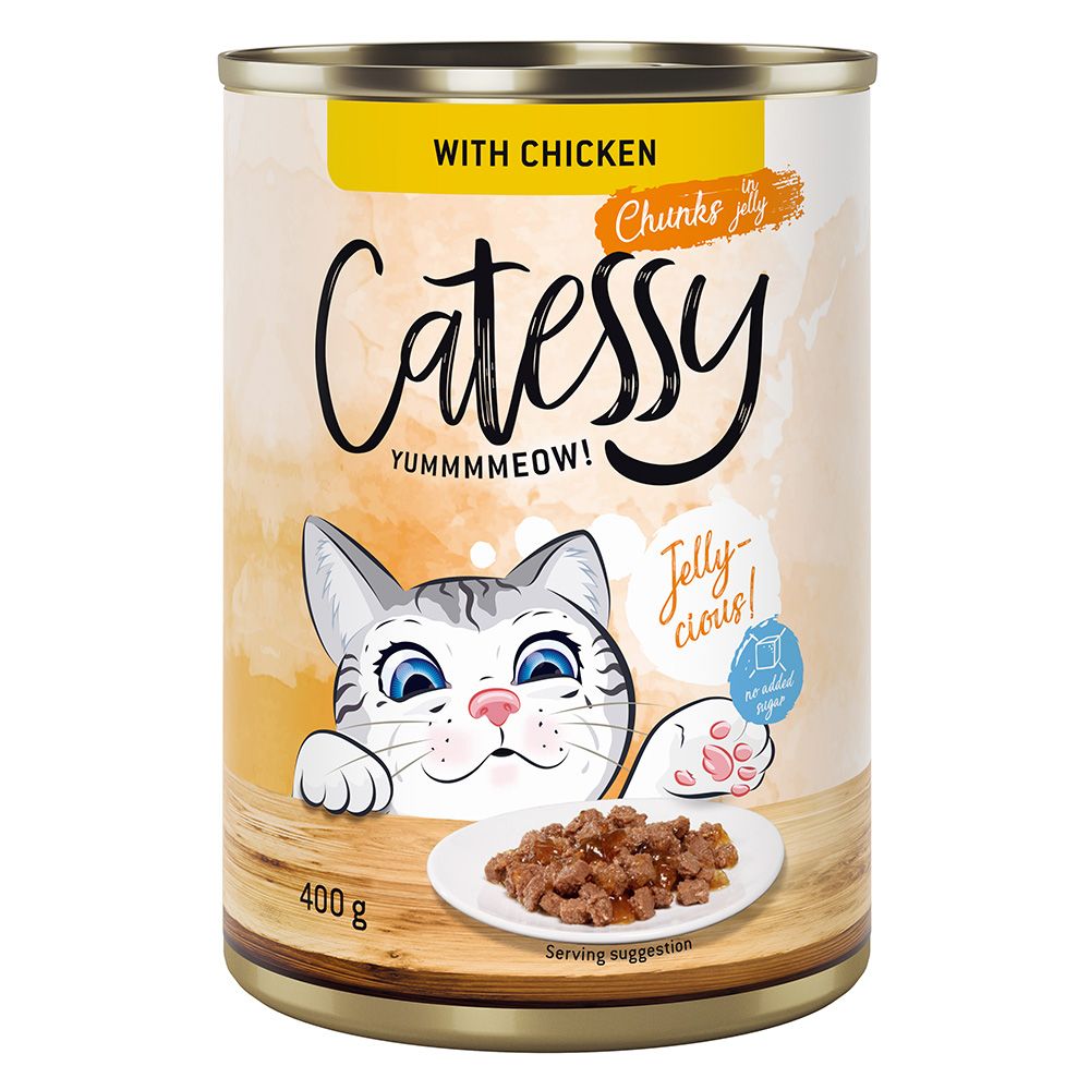 Catessy Chunks in Gravy or Jelly 12 x 400g