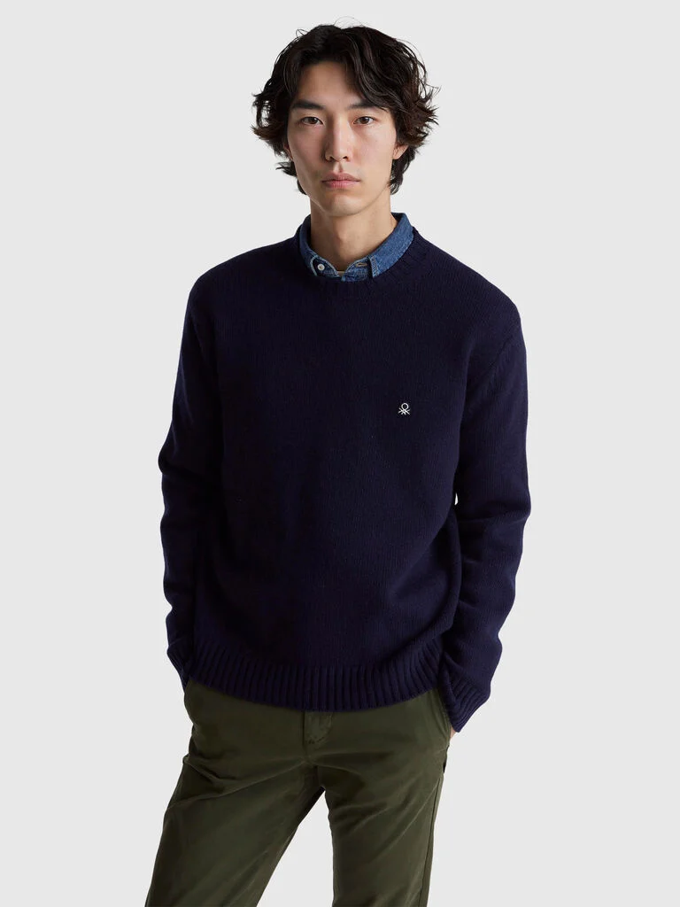 Sweater in wool blend