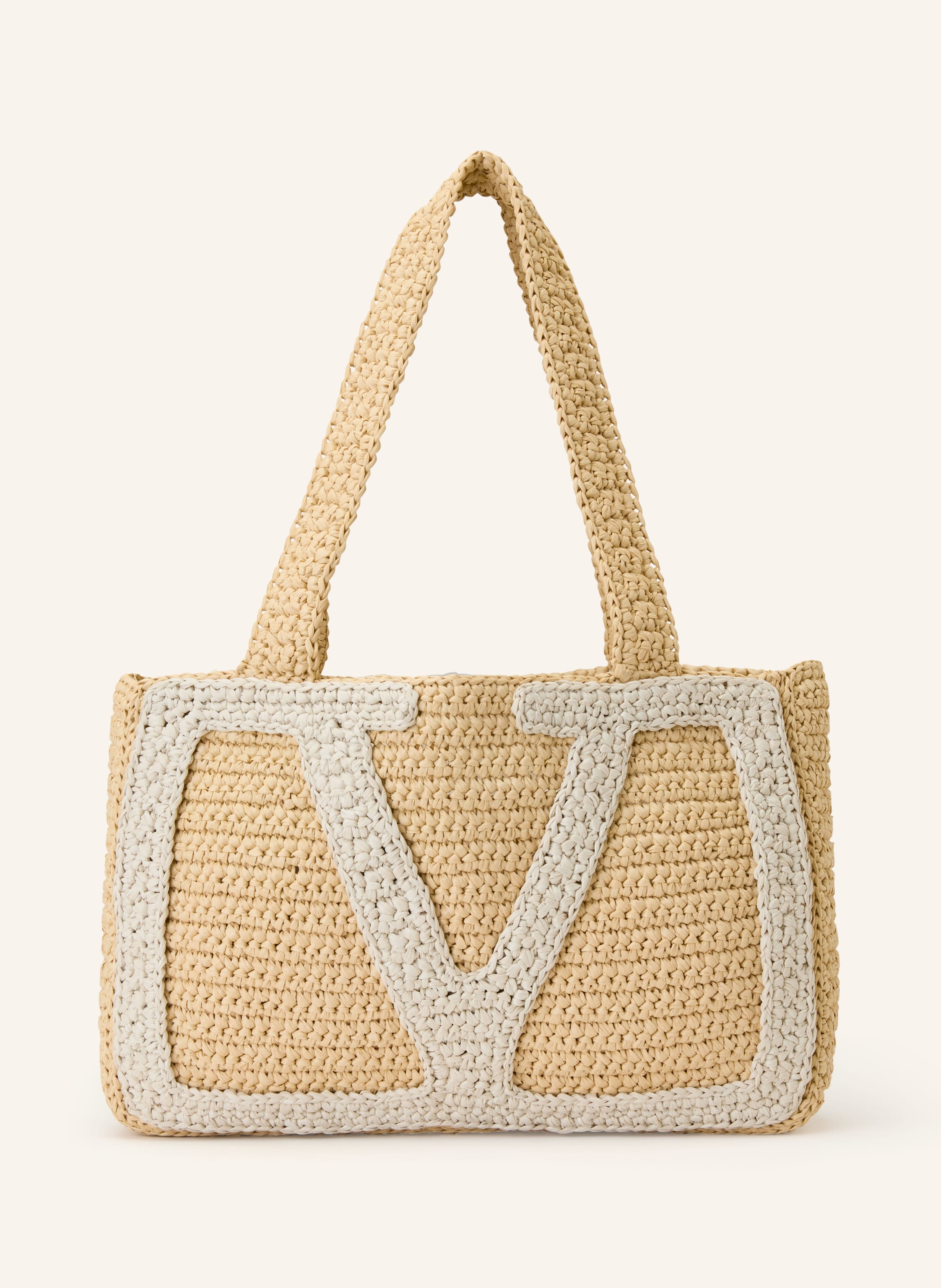 VALENTINO GARAVANI Shopper VIVA SUPERSTAR CROCHET MEDIUM