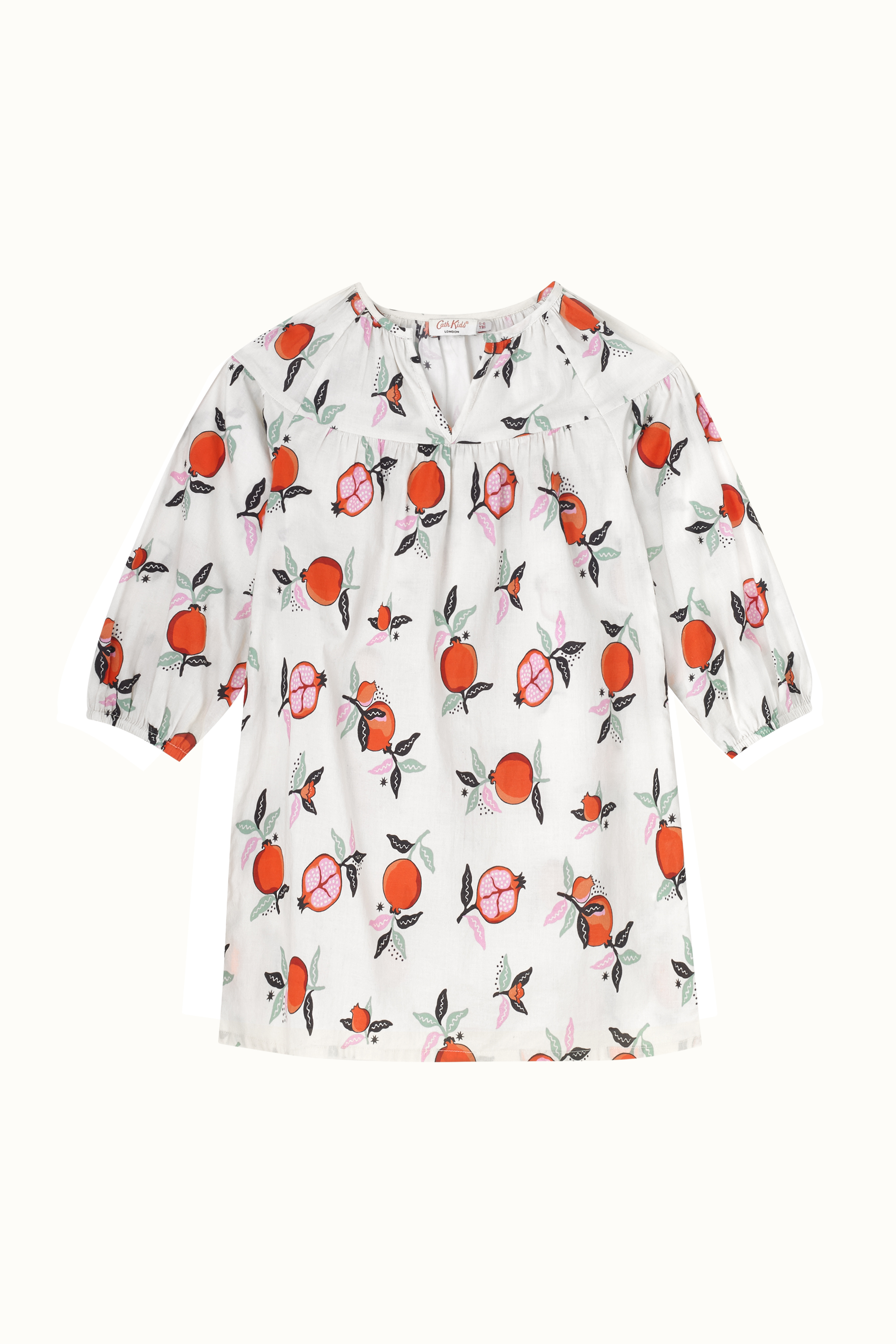 Pomegranate Mini Kaftan Dress (1-10 Years)