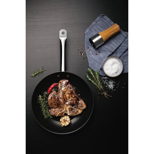 Professional Non-Stick Stainless Steel Frying Pan, 30cm, 2.9L