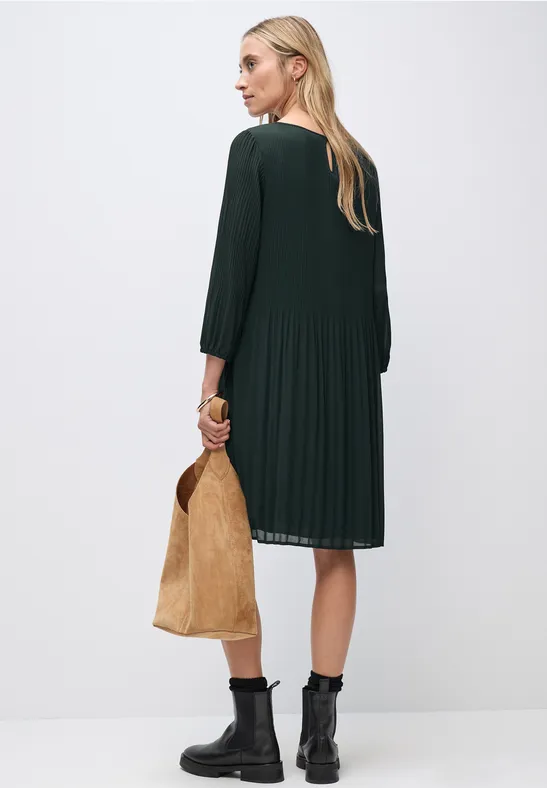 Plissée Tunika-Kleid