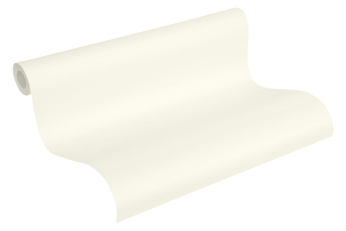 Livingwalls behang effen crème - 53 cm x 10.05 m - AS-368003
