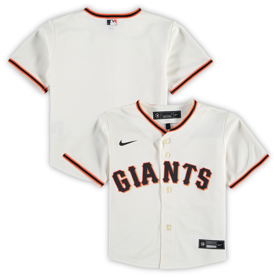 San Francisco Giants Nike Toddler Replica Team Jersey - Cream