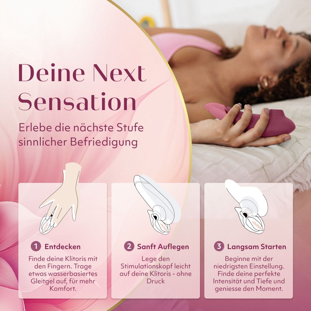 Next - 3D Pleasure Air Stimulator mit Climax Control, bekannt aus Netflix