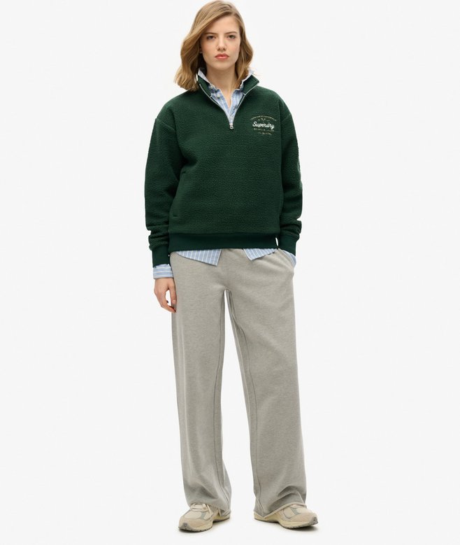 Country Club Fleece Half Zip Sweatshirt