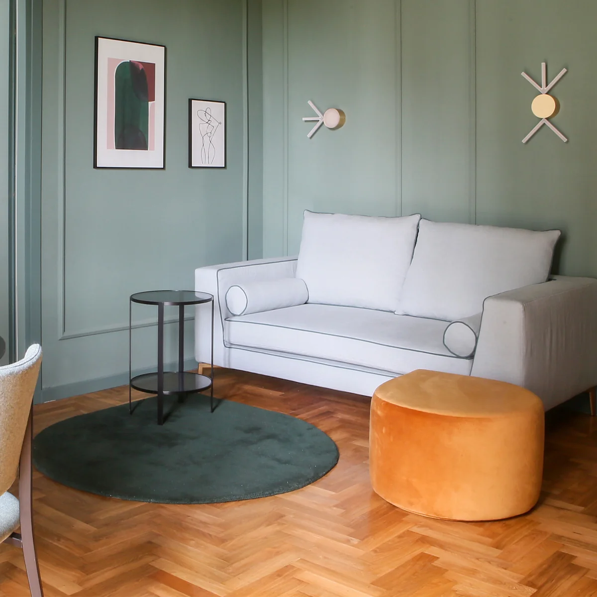 AYTM - Stilla Teppich 130 x 160 cm, bordeaux
