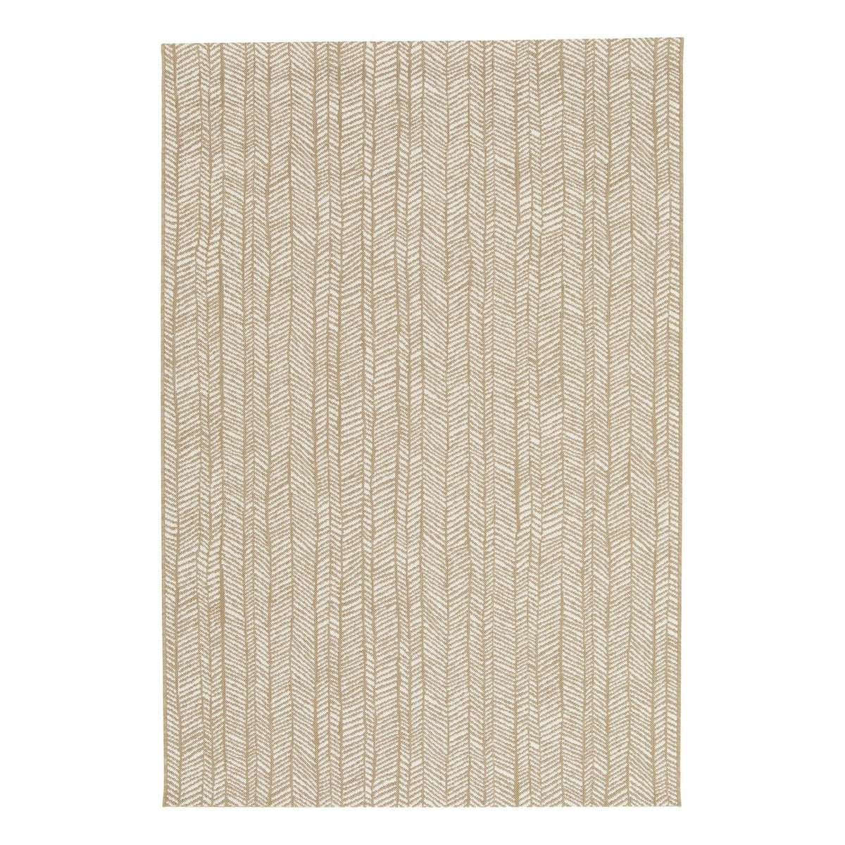AFK Living vloerkleed Amalfi - voor binnen en buiten - kastanje - 200 x 290 cm