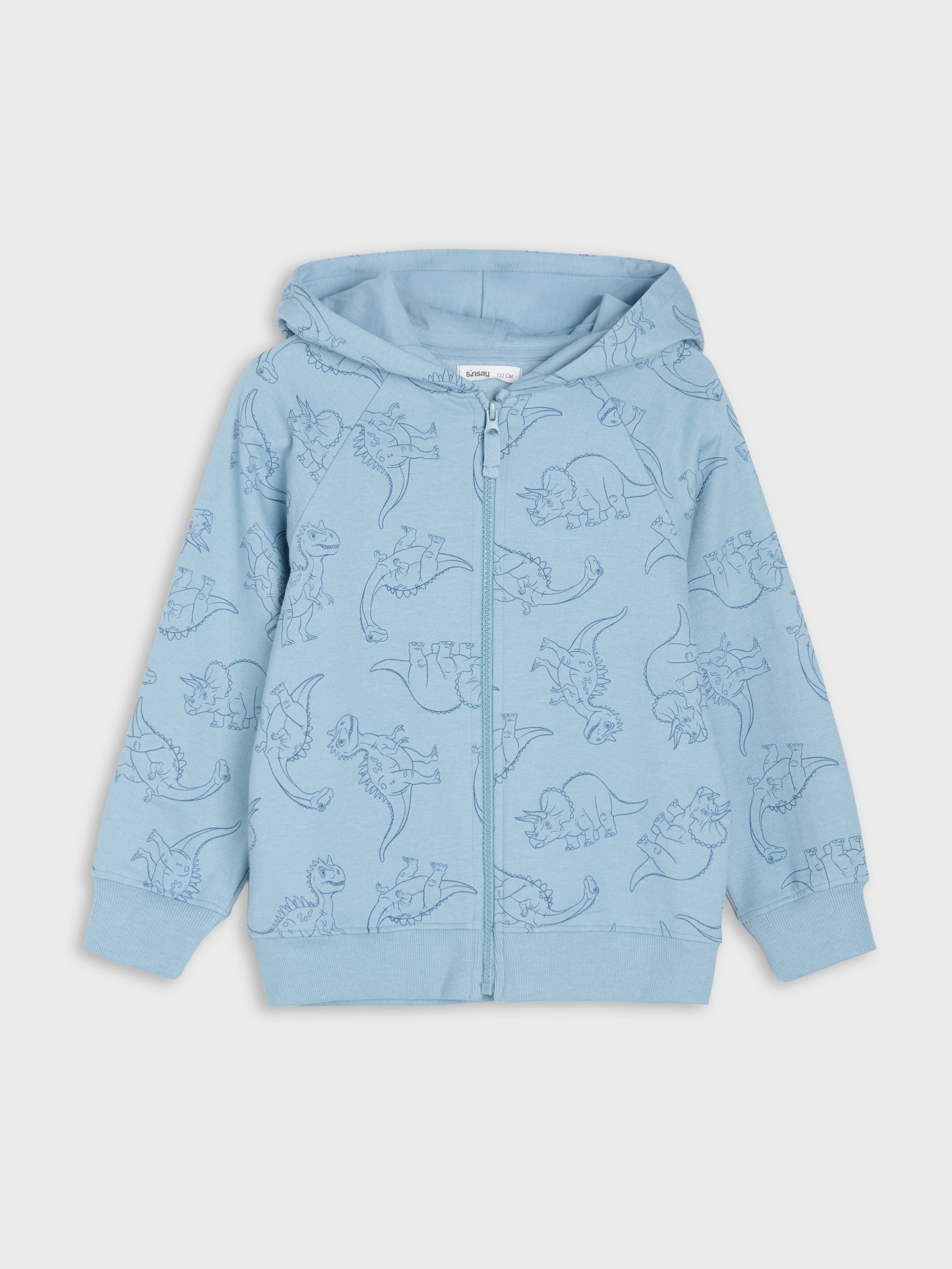 Rozpinana bluza z kapturem