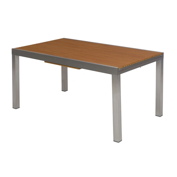 Gartentisch, LxBxH: 150/200 x 90 x 74 cm