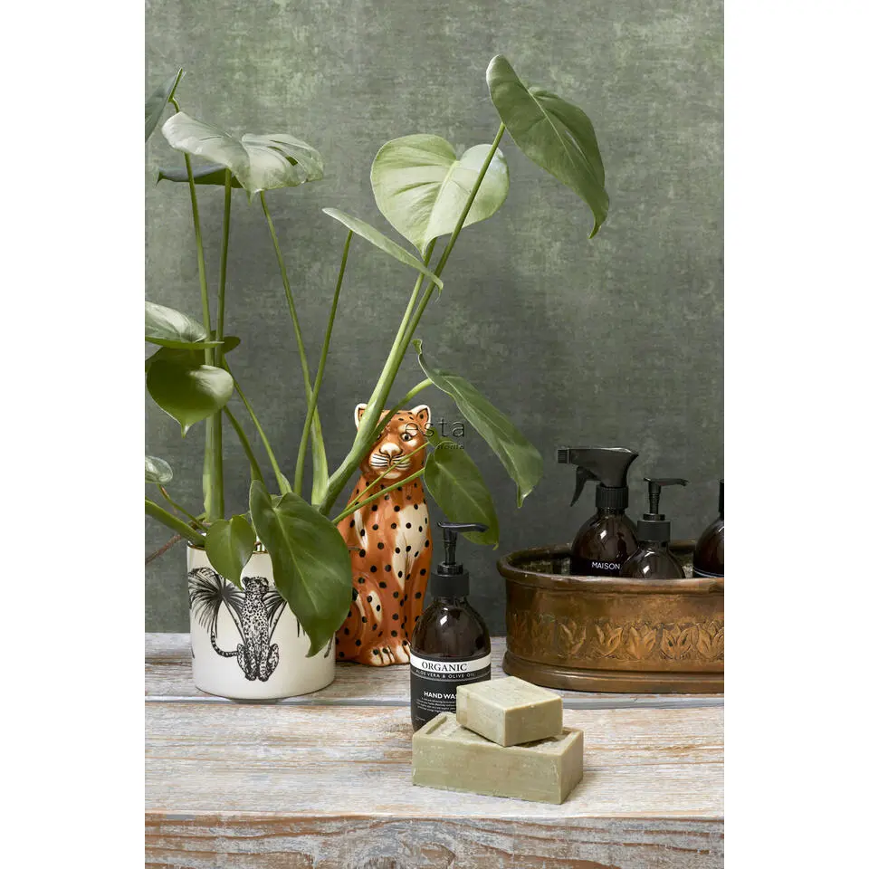 ESTAhome behang betonlook vergrijsd groen - 50 x 900 cm