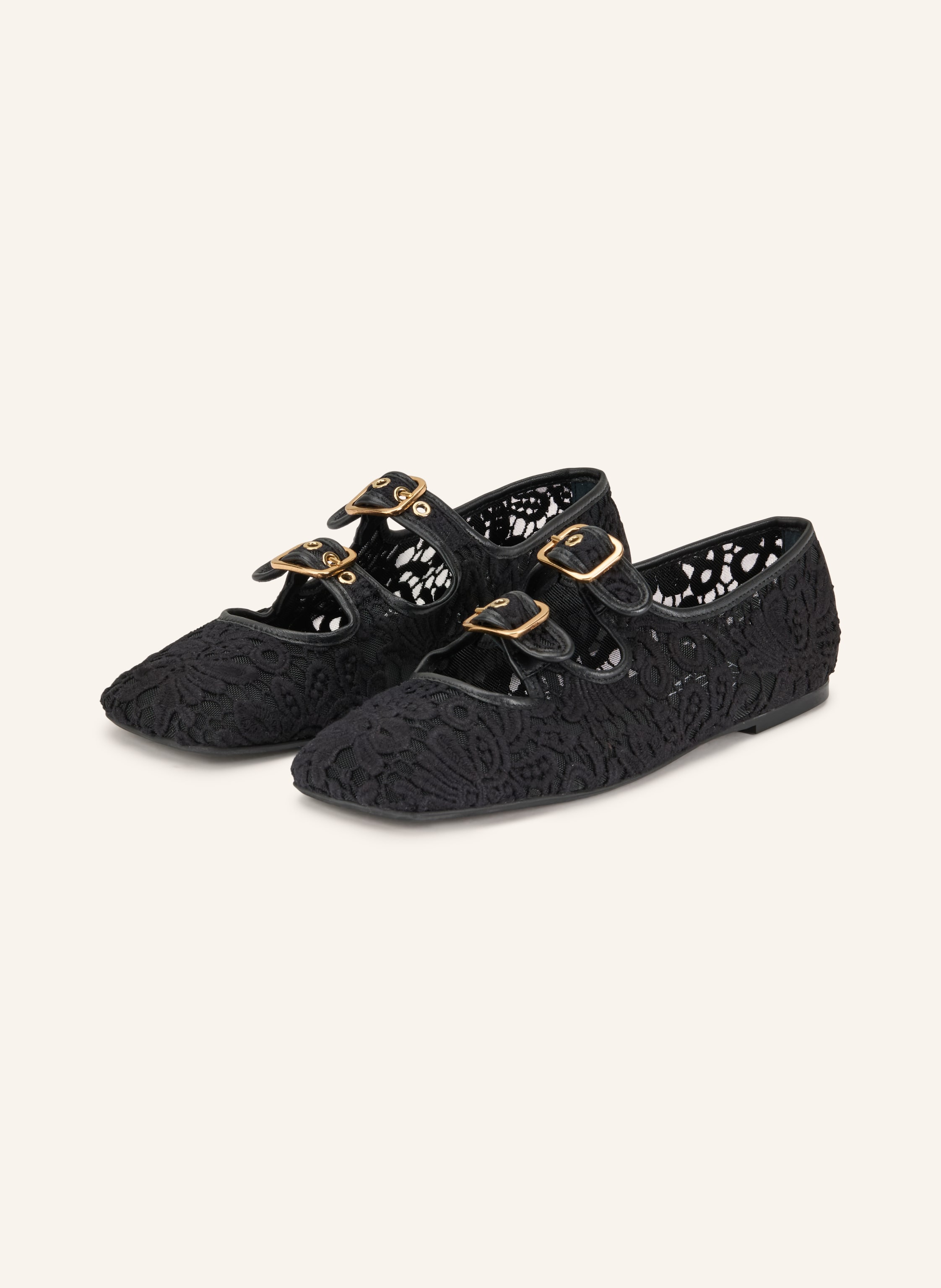 AGL Mary-Jane-Ballerinas CERAMIC ROMANTIC