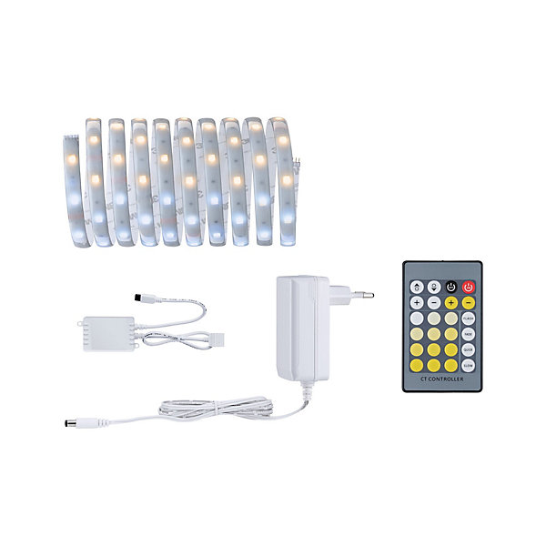 MaxLED 250 Strip LED Kit de base 3m Tunable White 3m revêtue IP44 11W 270lm/m 30 LEDs/m Tunable White 24VA