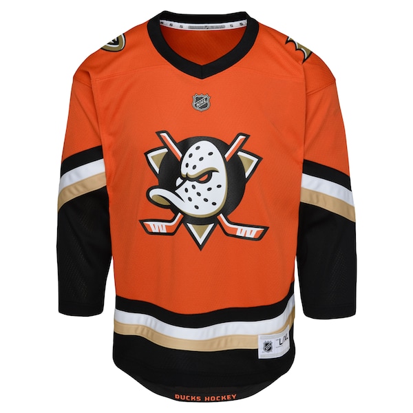 Anaheim Ducks Outerstuff Youth Home Replica Jersey - Orange