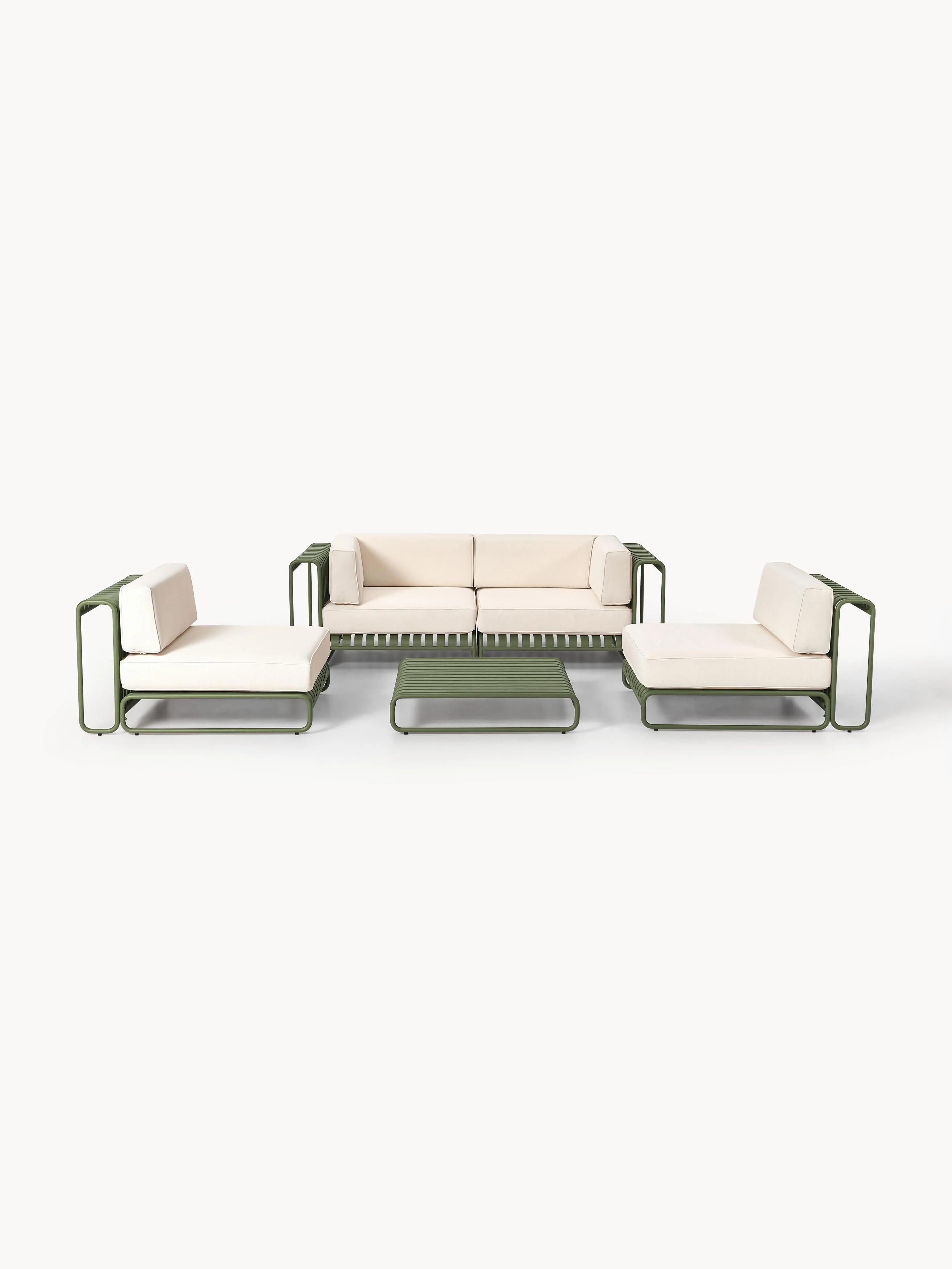 Modulares Garten-Lounge-Set Caio, 4er-Set