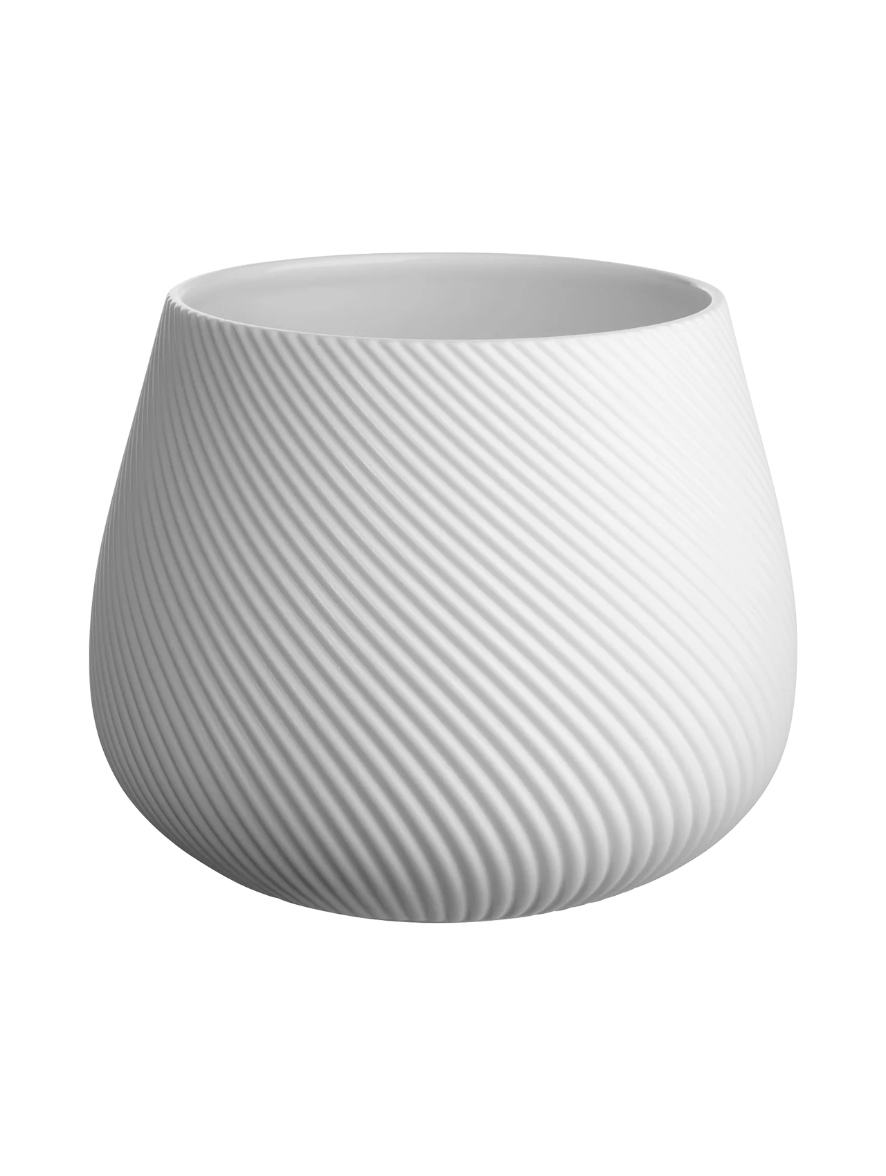 vase, weiß