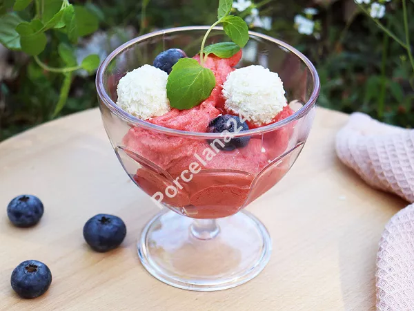 Pucharek do deserów 380 ml z polikarbonu Rubikap - 4S.PM.D42