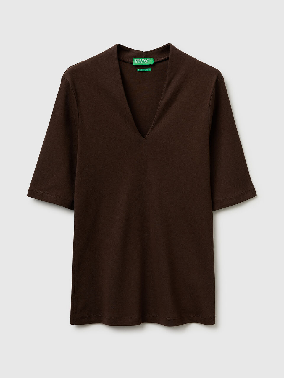 Slim fit t-shirt in long fiber cotton