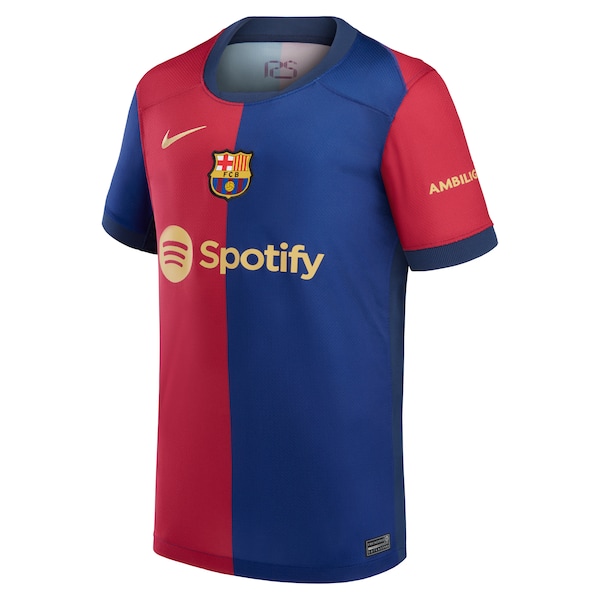 Barcelona Nike Youth 2024/25 Home Replica Custom Jersey - Royal