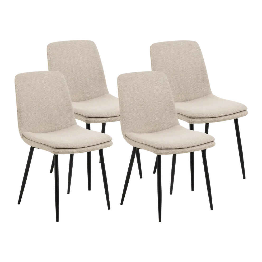 Stuhl 4er-Set Becca