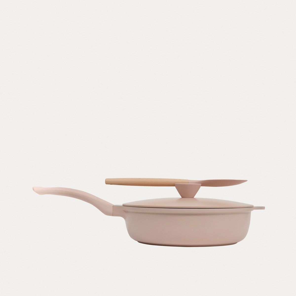 Patelnia ALURO różowa 52,3x28x13 cm