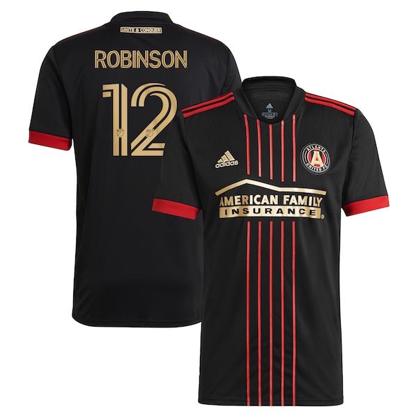 Miles Robinson Atlanta United FC adidas 2021 The BLVCK Kit Replica Jersey