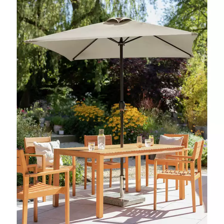 Habitat 2mSquare Garden Parasol - Cream