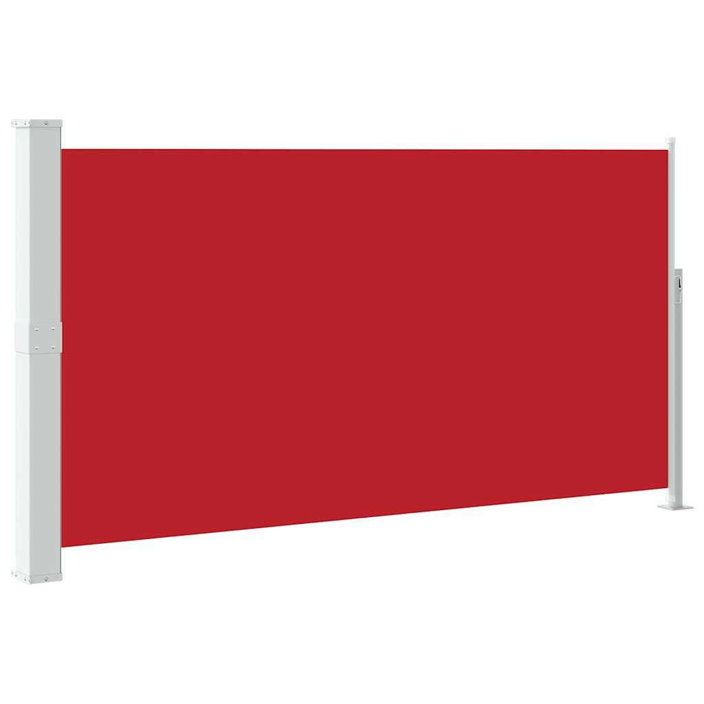 Markiza Boczna Tarasowa Balkonowa Czerwona Zwijana Ogrodowa 170 x 300 cm