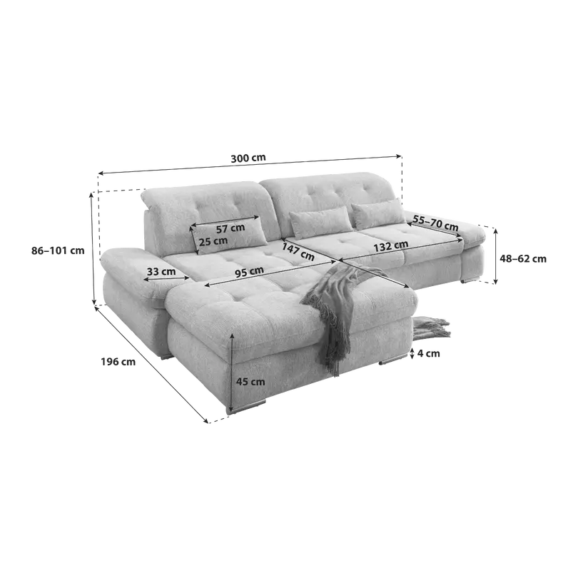 Ecksofa Dalida