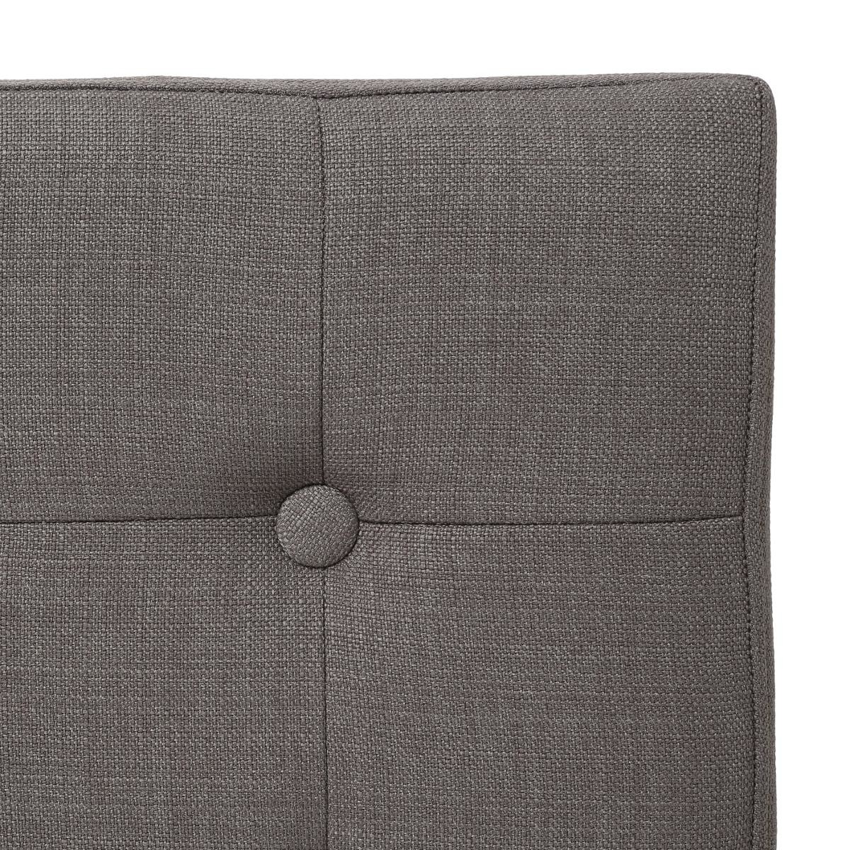 Folding pouf "Lysandre" Gray, 38x38 cm