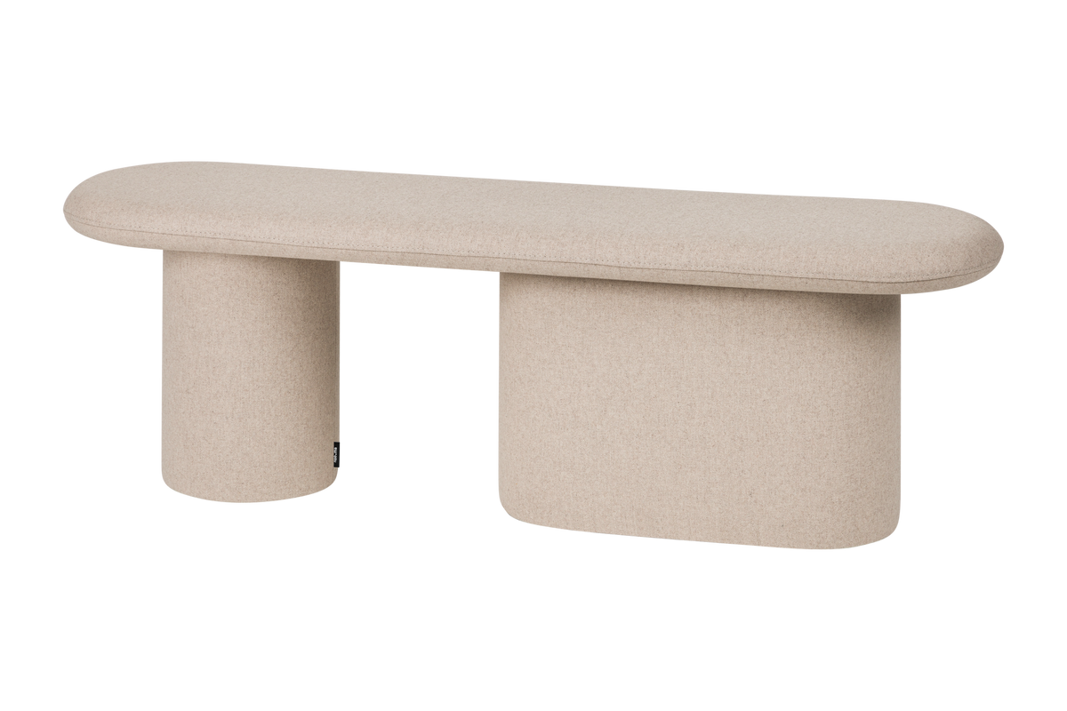 noo.ma RULL Gestoffeerde bank - Classic Beige Wool