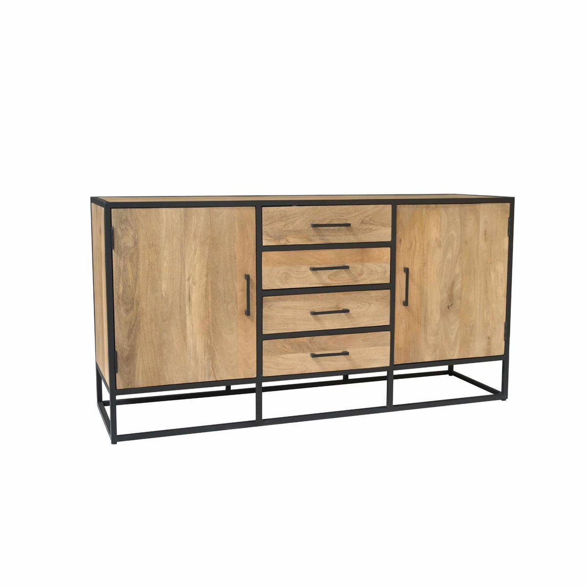 Starfurn Dressoir Dakota - Naturel Hout - 165x45x85cm