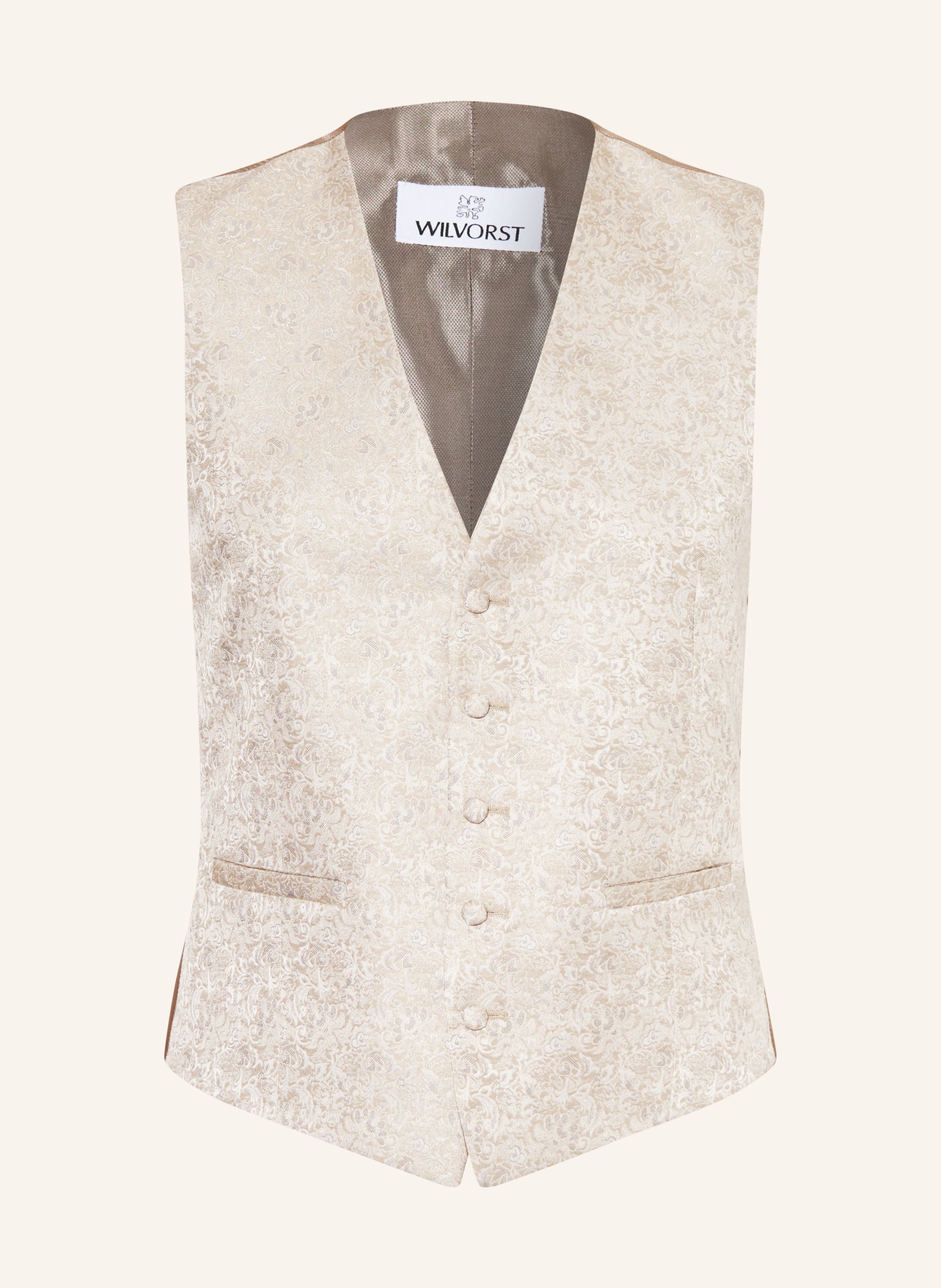 WILVORST Anzugweste Extra Slim Fit
