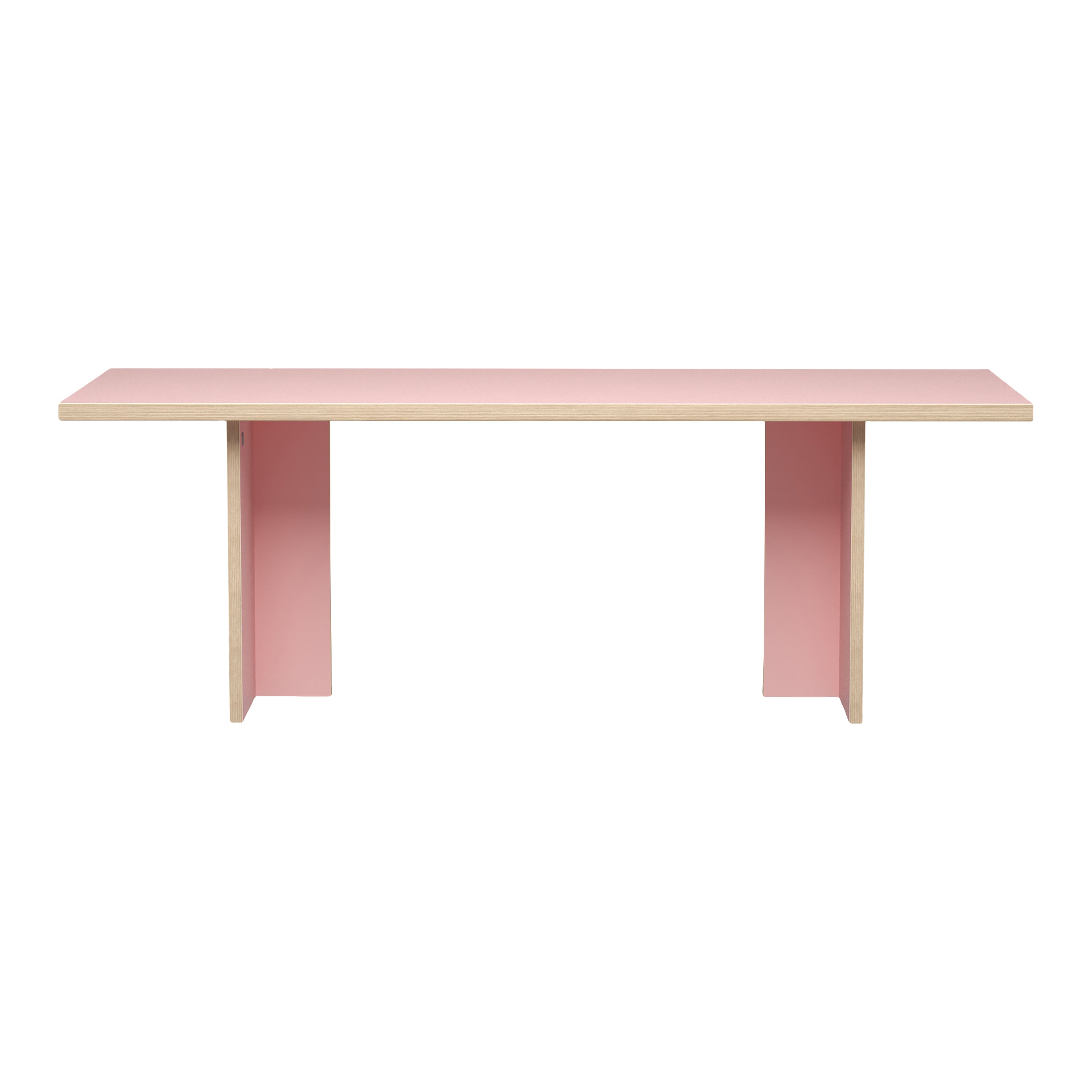 HKliving Dining Table Eettafel - 220 x 90 cm - Pink