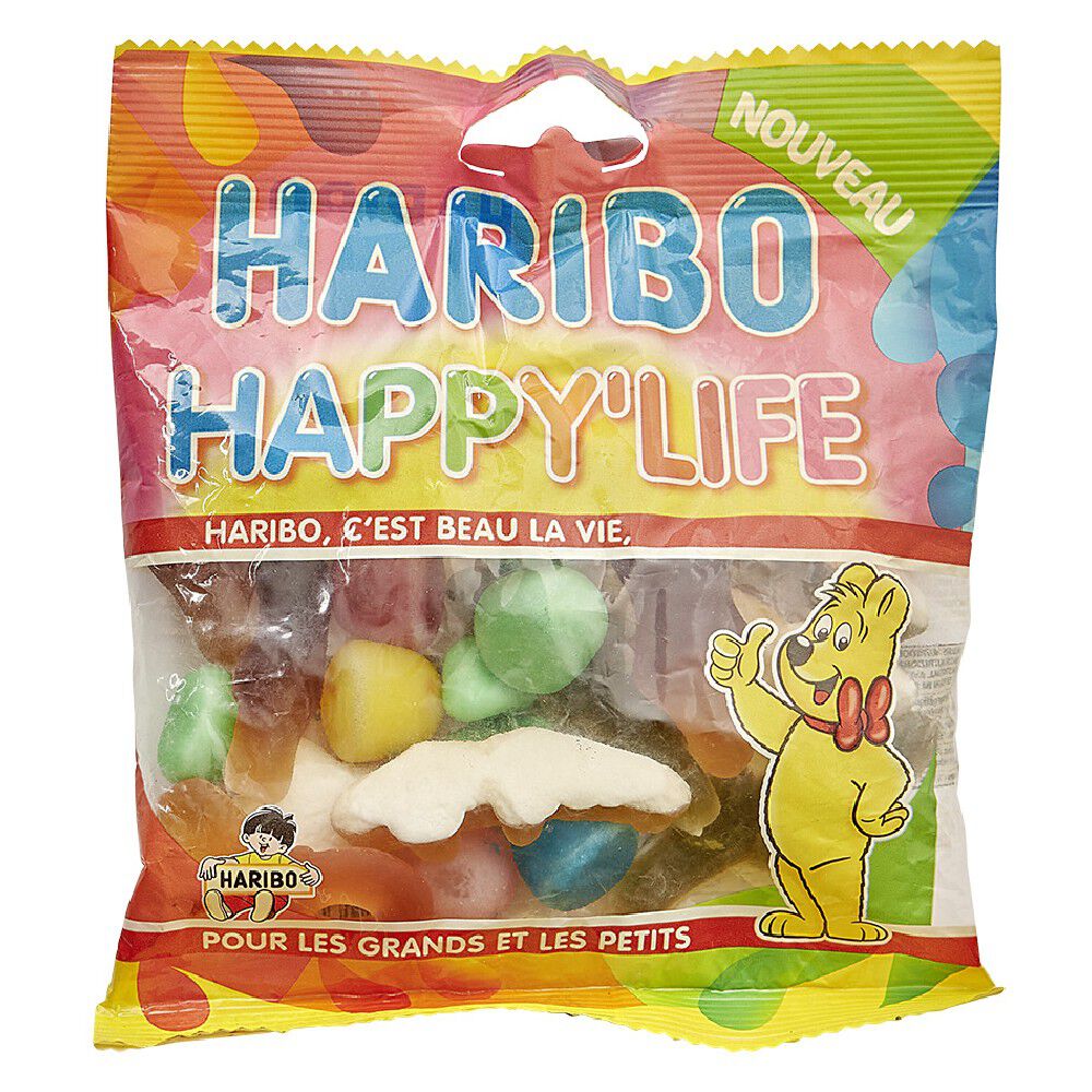 Bonbons gélifiés Haribo Happy Life