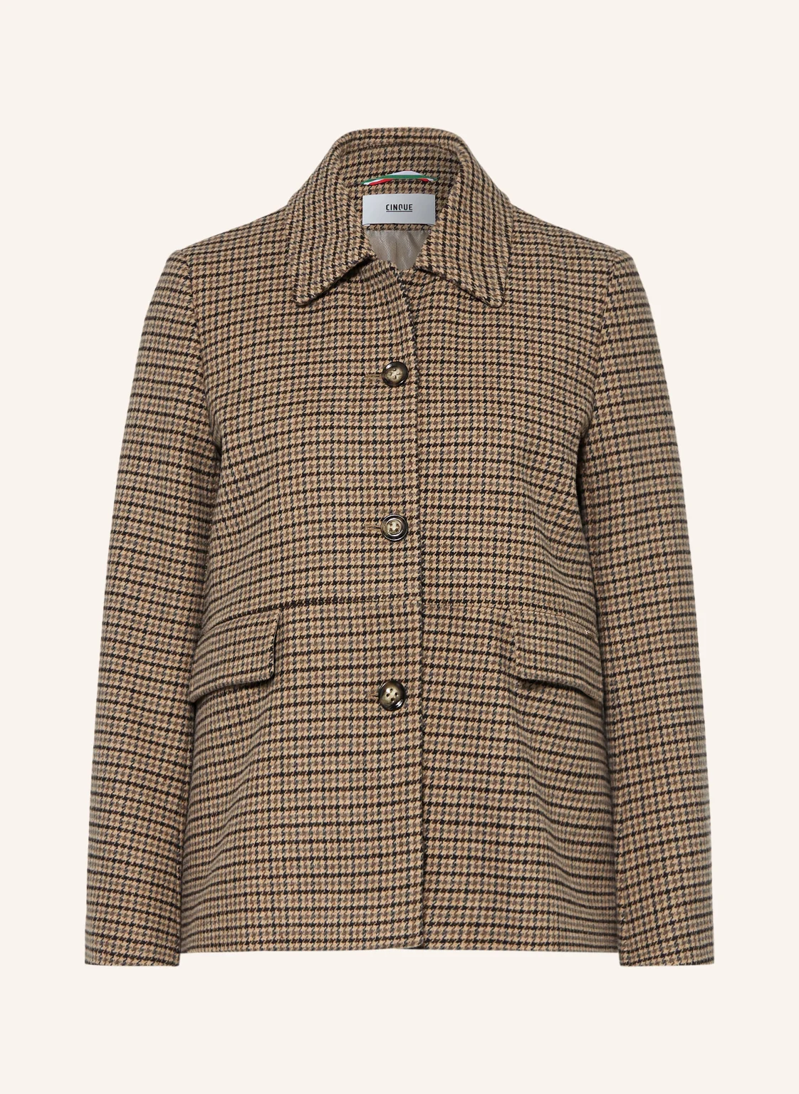 CINQUE Kastenjacke CILEONORE aus Flanell