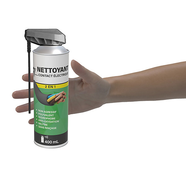 Méduze - Solvant contact électrique 400mL - Polyvalent - Séchage rapide - Professionnel