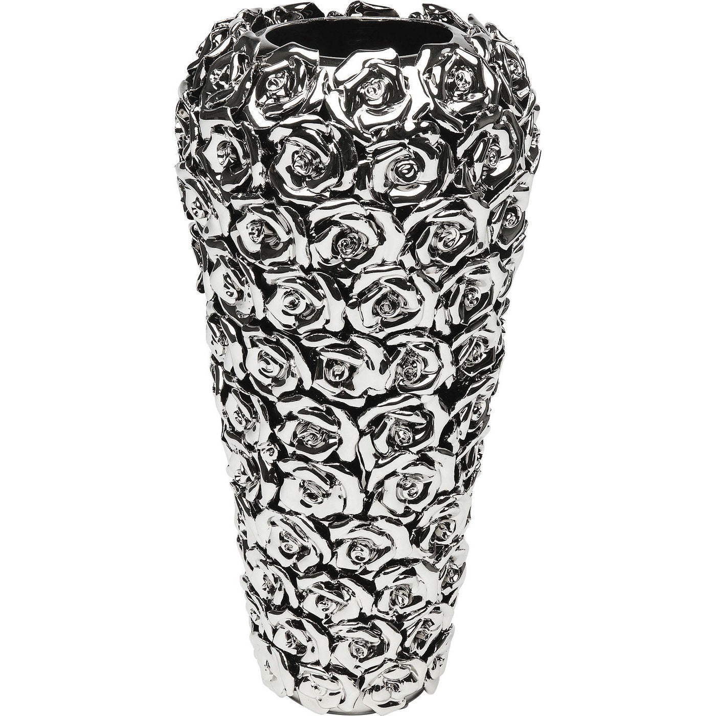Kare Design Vaas Rozen 45cm chroom