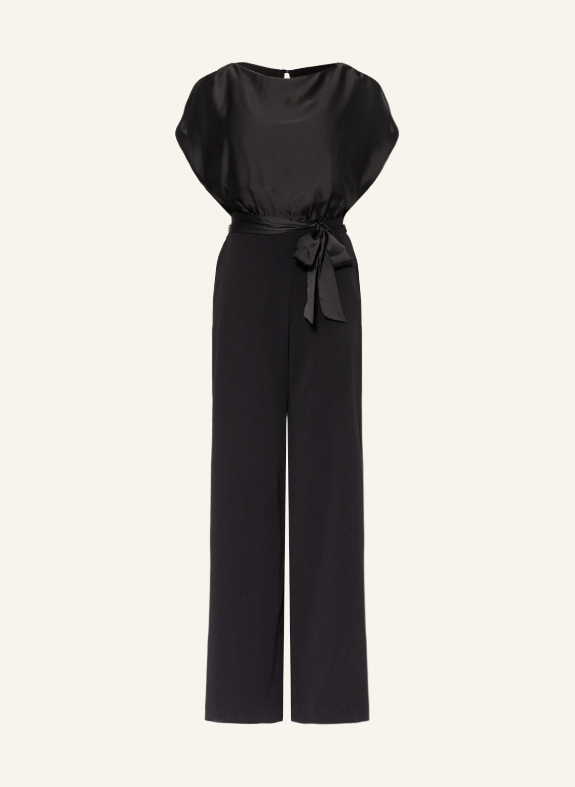 SWING Jumpsuit im Materialmix